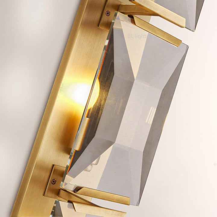 Paula Crystal Triple Wall Sconce
