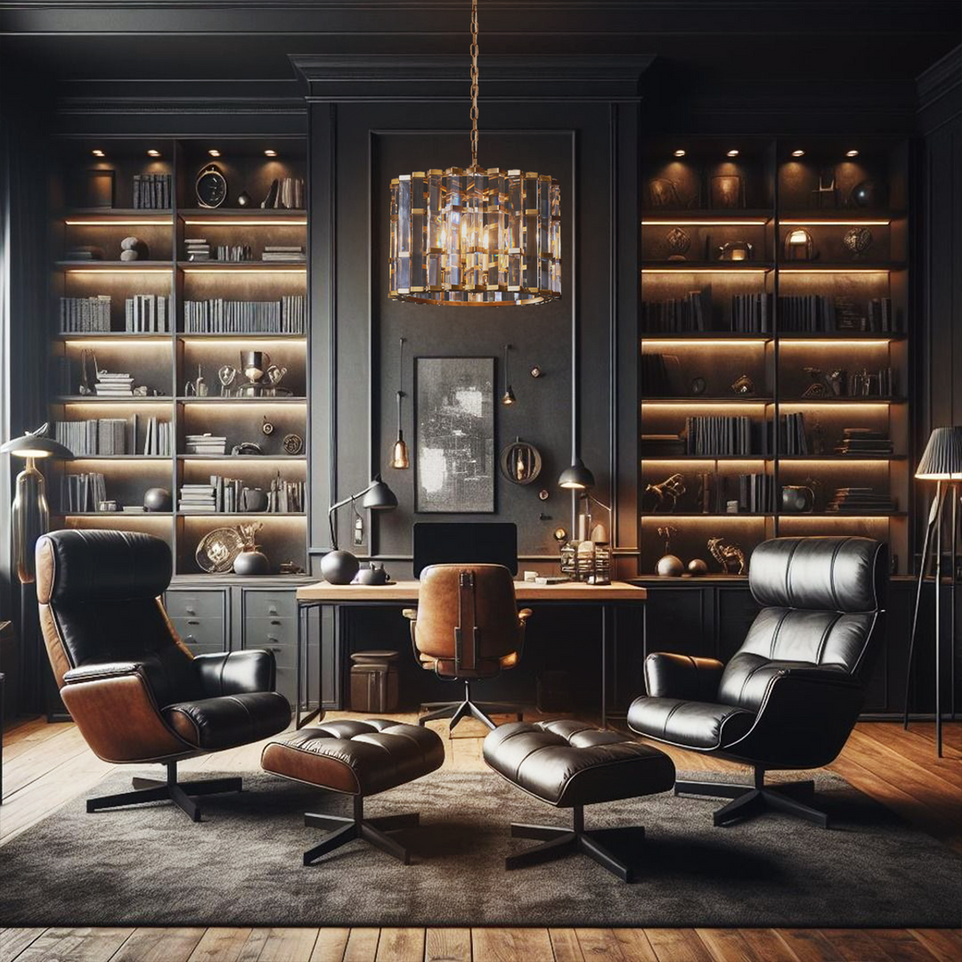 Paula Cylindrical/ Linear Chandelier