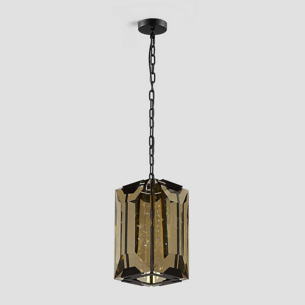 Paula Square Crystal Pendant