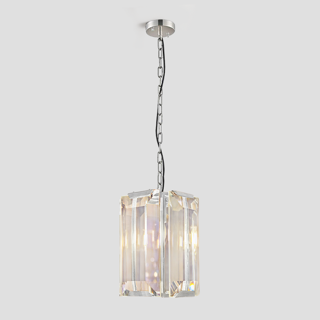 Paula Square Crystal Pendant