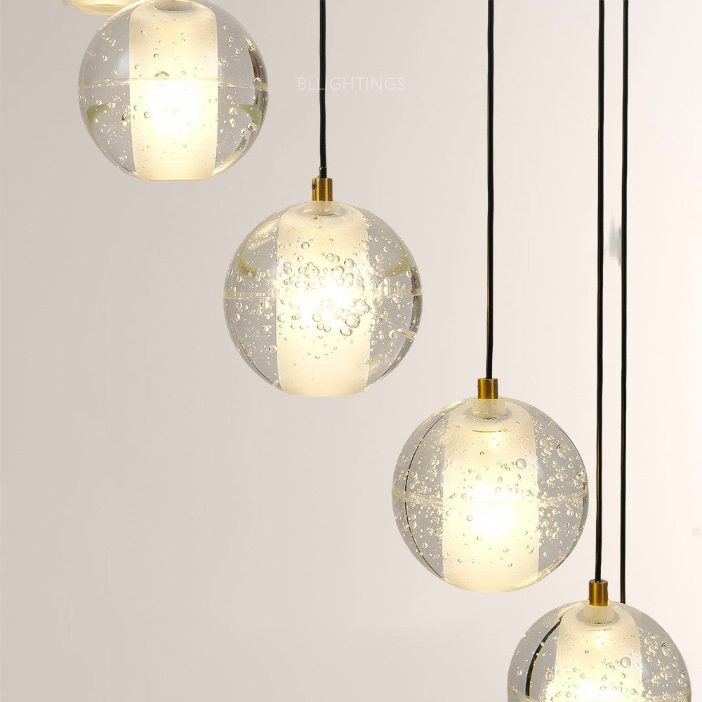 Pearl Ball Ceiling Chandelier