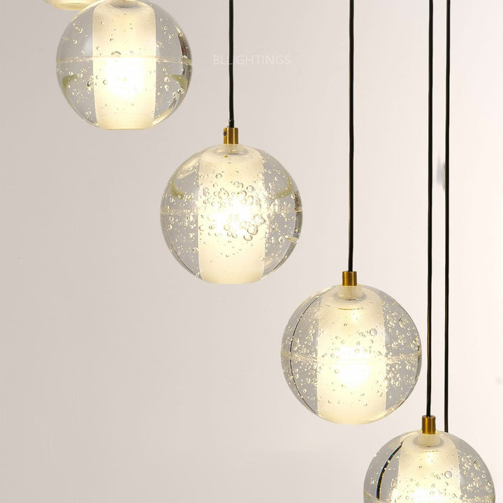 Pearl Ball Ceiling Chandelier