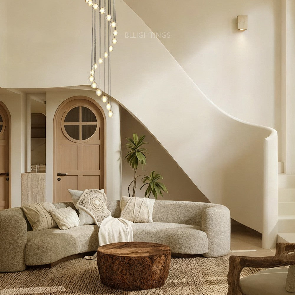 Pearl Ball Ceiling Chandelier