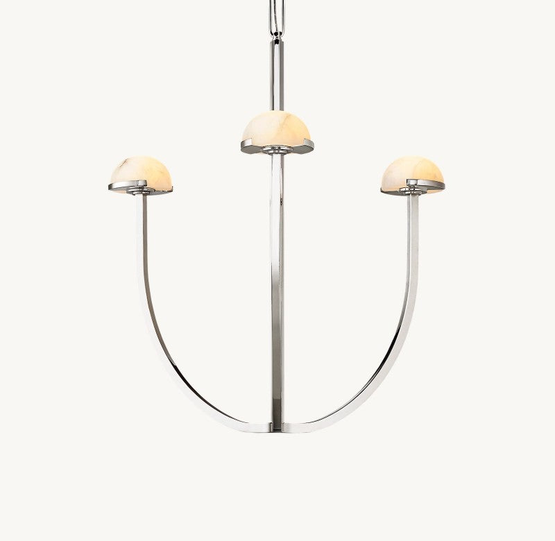 Pedra Round Chandelier 24"