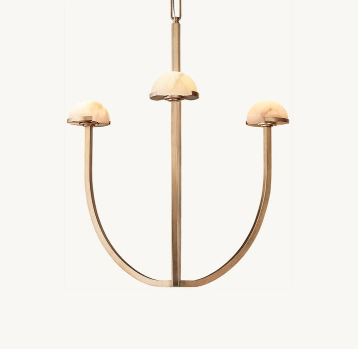Pedra Round Chandelier 24"