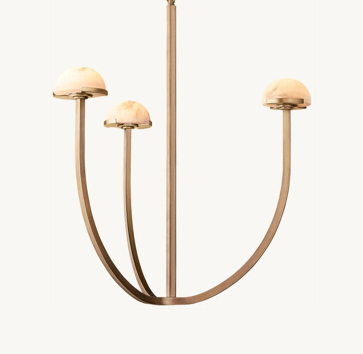Pedra Round Chandelier 24"
