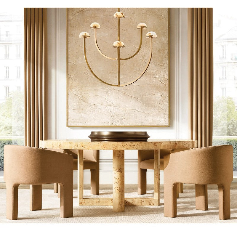 Pedra Round Chandelier 32"