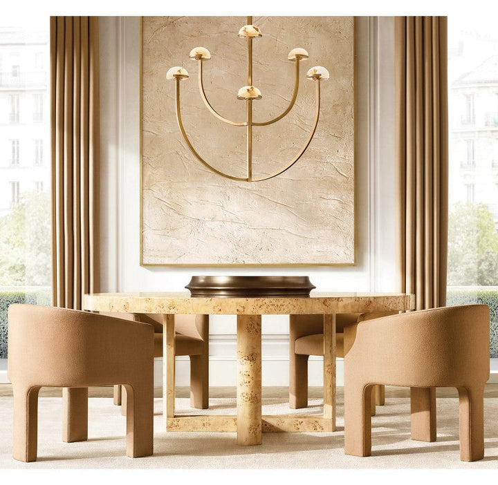 Pedra Round Chandelier 32"