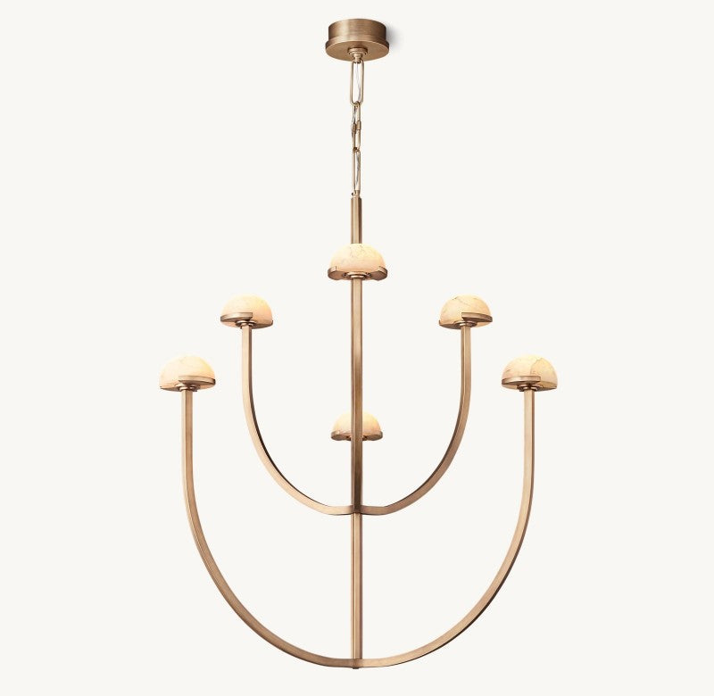 Pedra Round Chandelier 32"