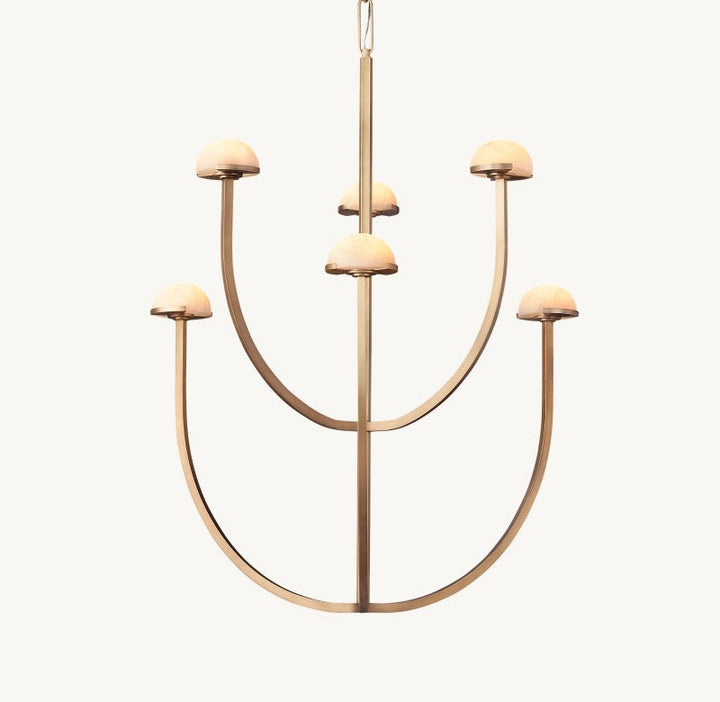 Pedra Round Chandelier 32"