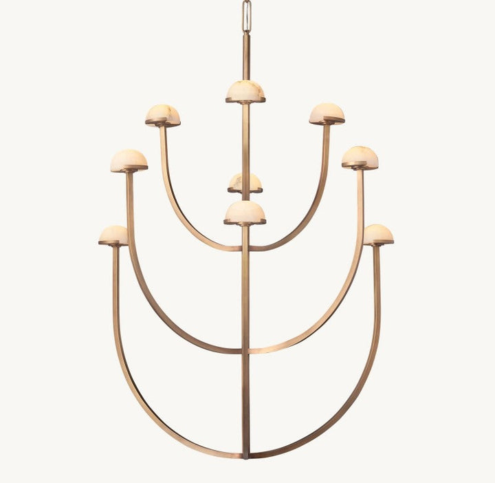 Pedra Round Chandelier 40"