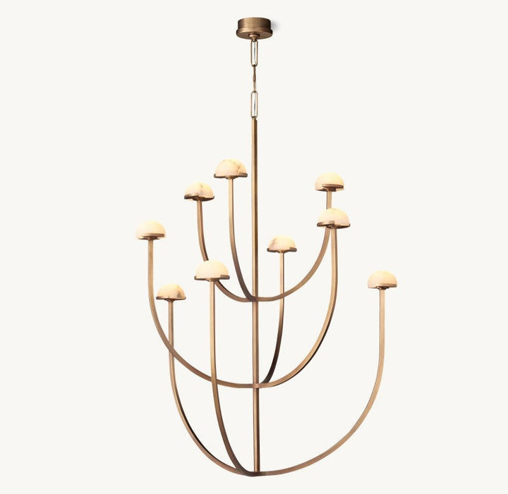 Pedra Round Chandelier 40"