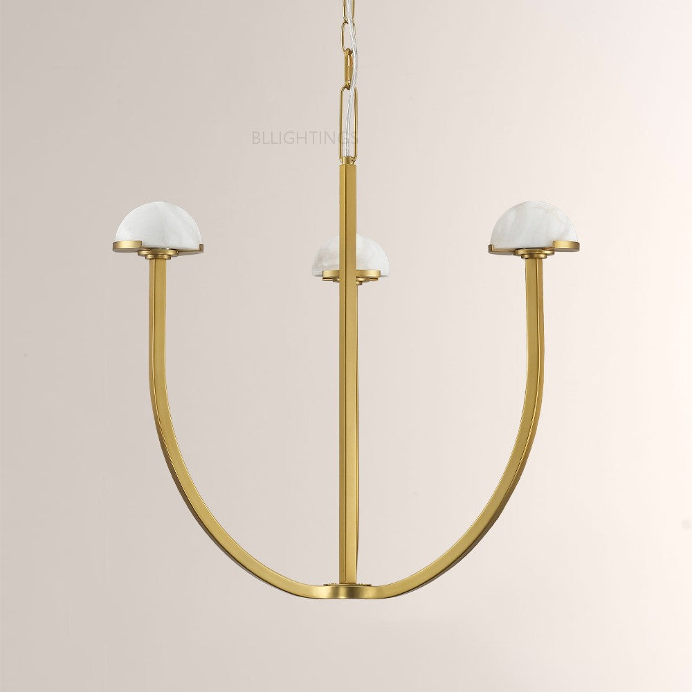 Pedra Round Chandelier 24"