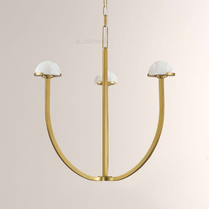 Pedra Round Chandelier 24"