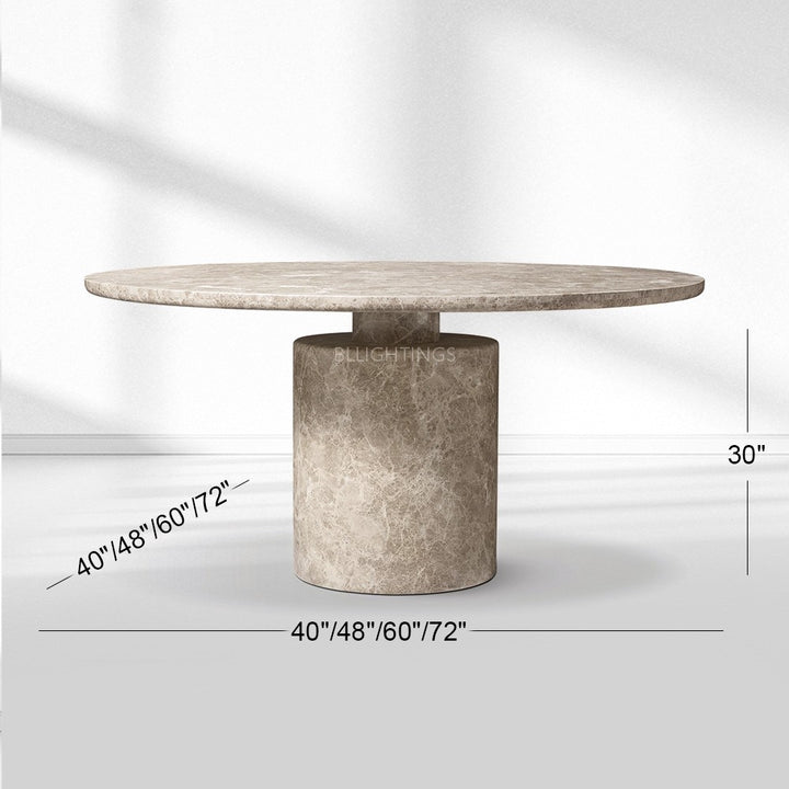 Pontic Round Dining Table