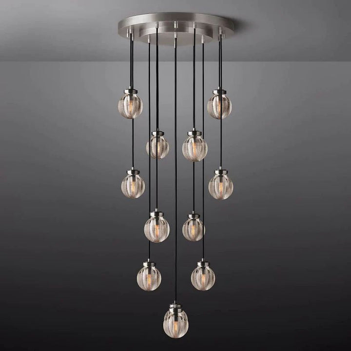 Popular Pearl Ball Round Chandelier 22"D