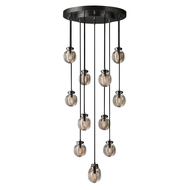 Popular Pearl Ball Round Chandelier 22"D