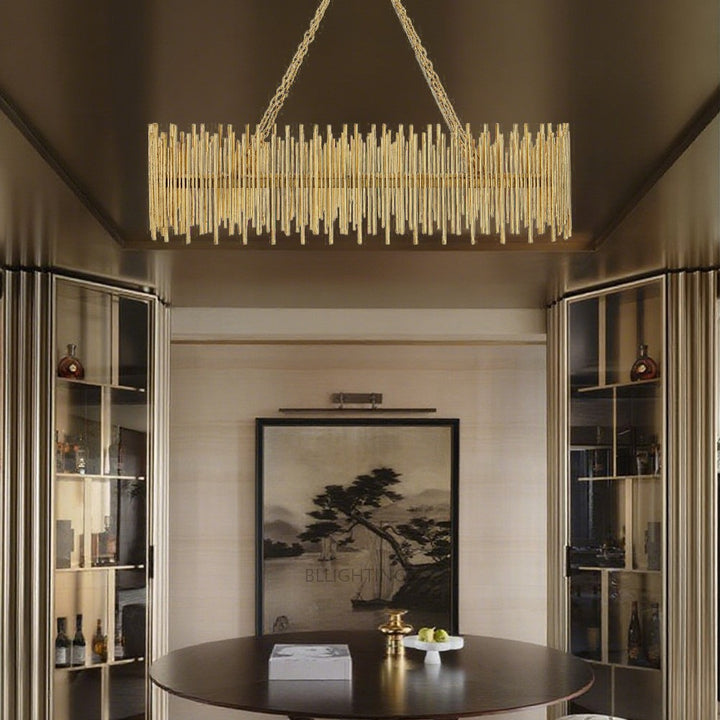 Prertcia Oval Chandelier 44.5"