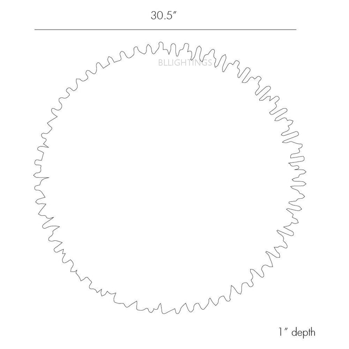 Prertcia Round Mirror