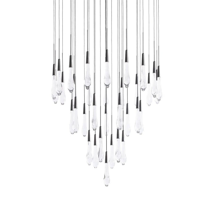 Raindrop Round Chandelier