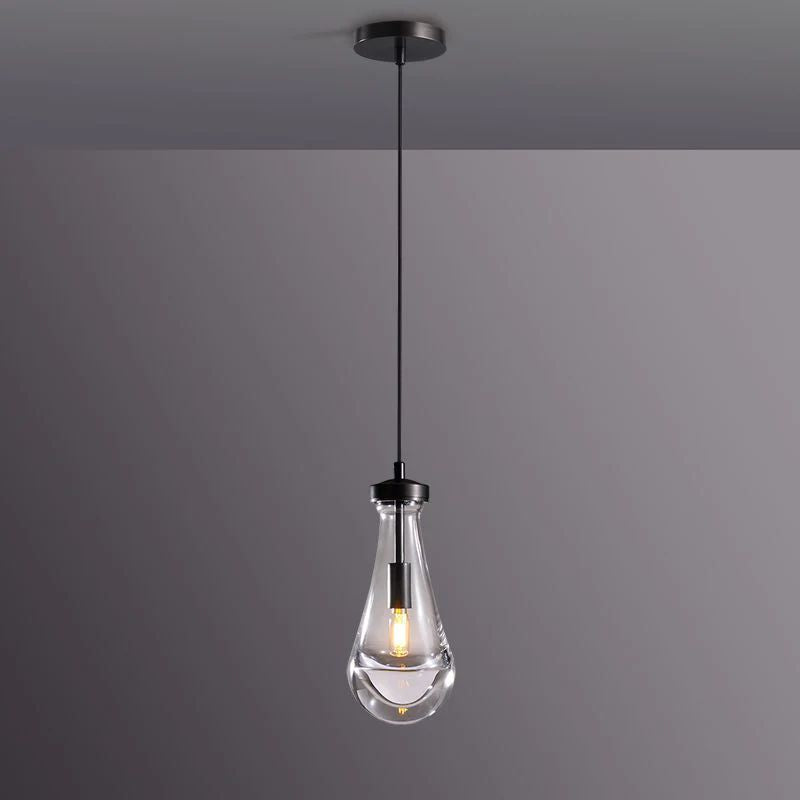 Raindrop Cord Pendant