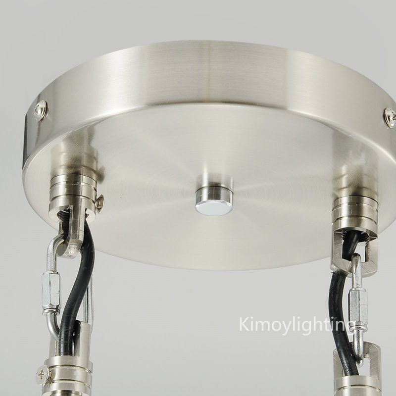 Raindrop Round Chandelier 2 Lights 5"D