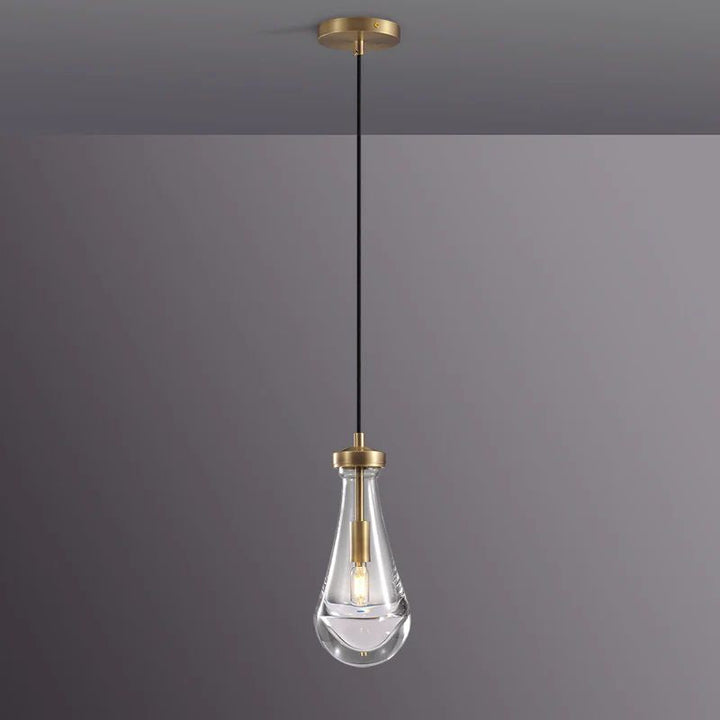 Raindrop Cord Pendant