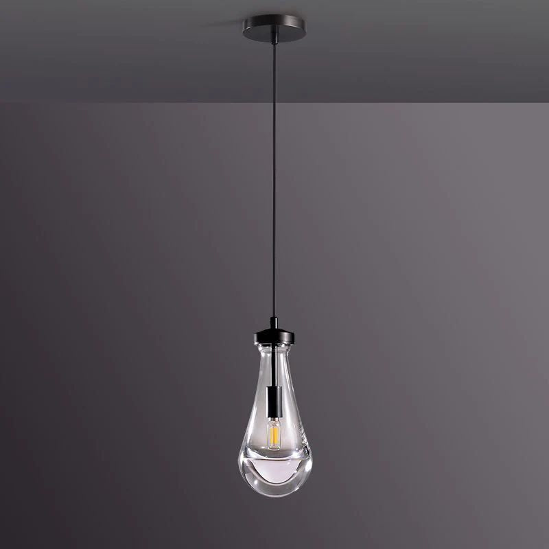 Raindrop Cord Pendant