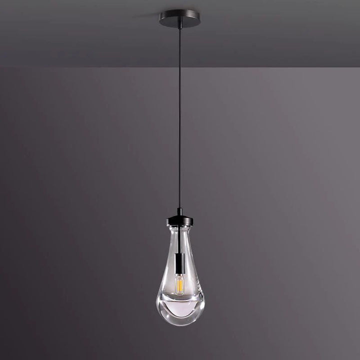 Raindrop Cord Pendant