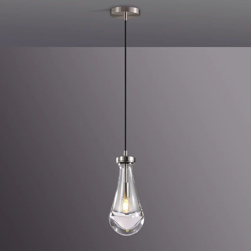Raindrop Cord Pendant