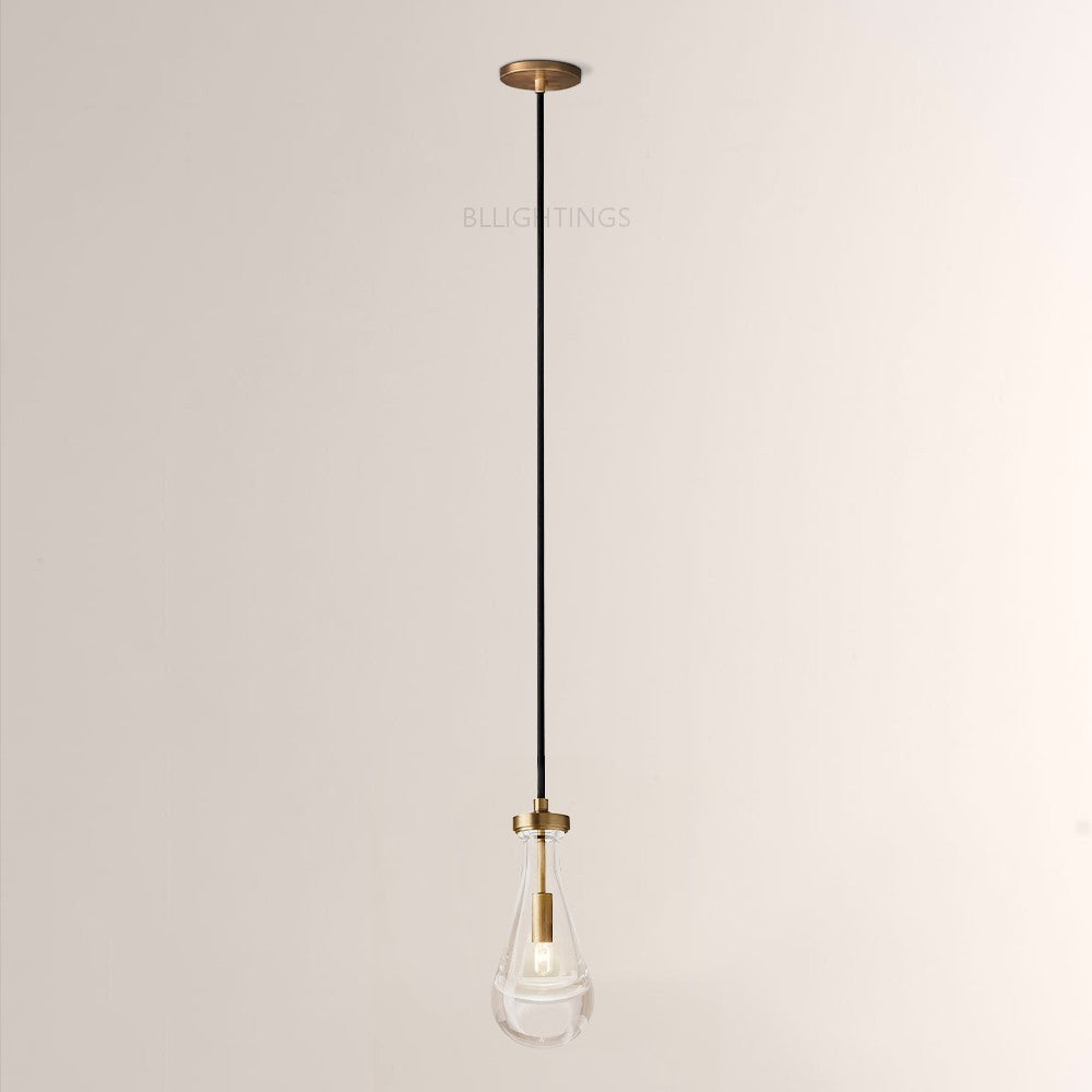 Raindrop Cord Pendant