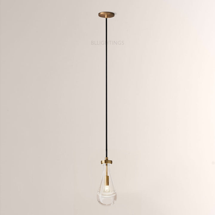 Raindrop Cord Pendant
