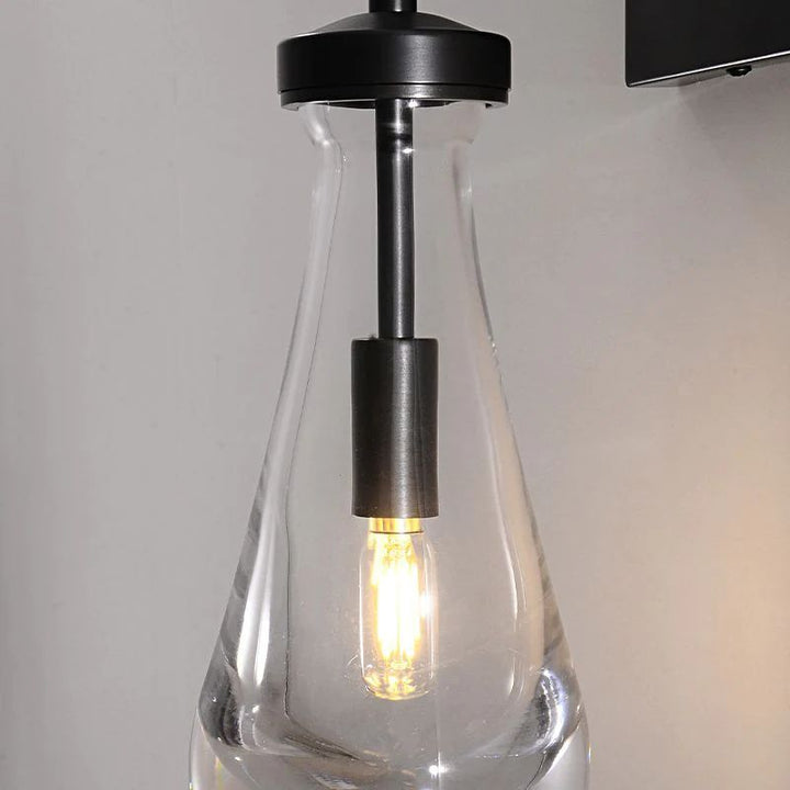 Raindrop Rod Bathroom Wall Sconce