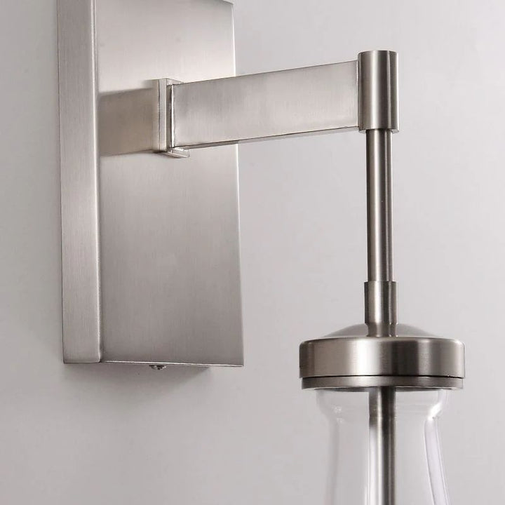 Raindrop Rod Bathroom Wall Sconce