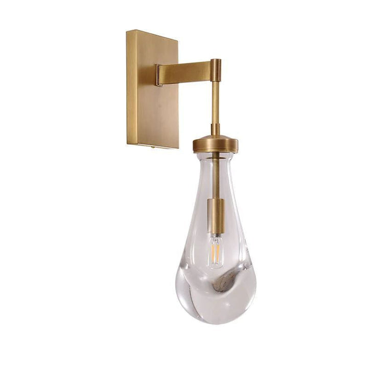 Raindrop Rod Bathroom Wall Sconce