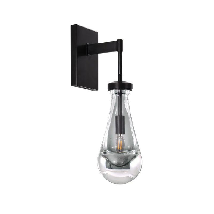 Raindrop Rod Bathroom Wall Sconce