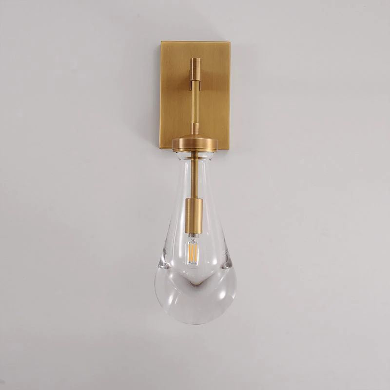 Raindrop Rod Bathroom Wall Sconce