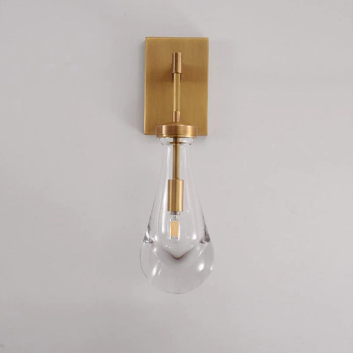 Raindrop Rod Bathroom Wall Sconce