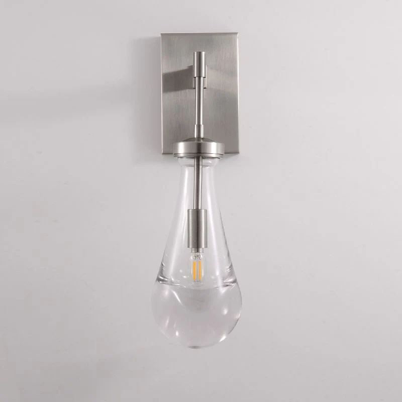 Raindrop Rod Bathroom Wall Sconce
