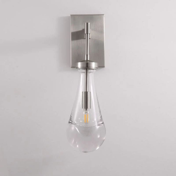 Raindrop Rod Bathroom Wall Sconce