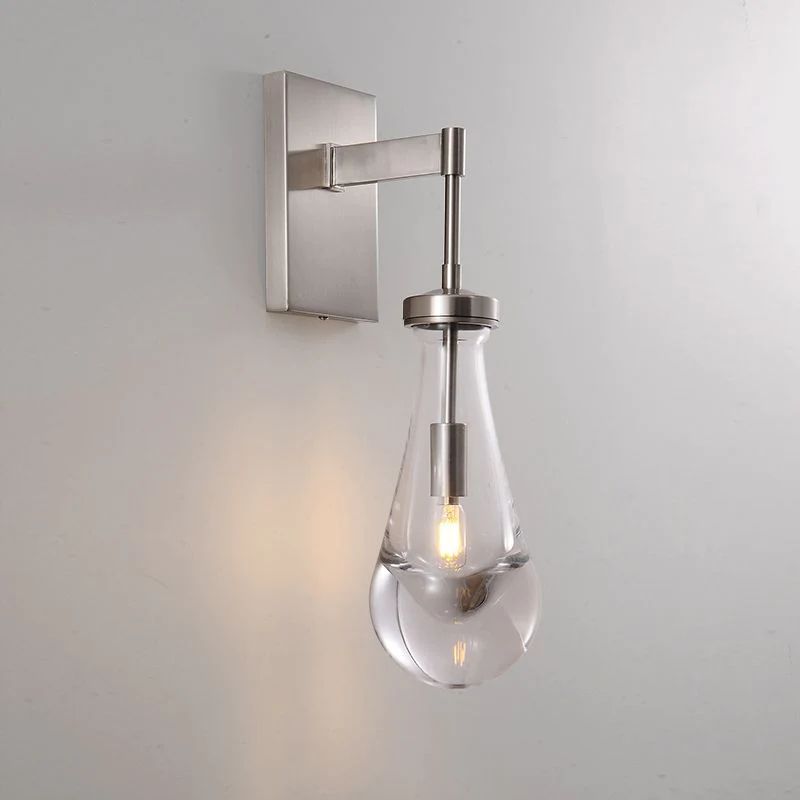 Raindrop Rod Bathroom Wall Sconce