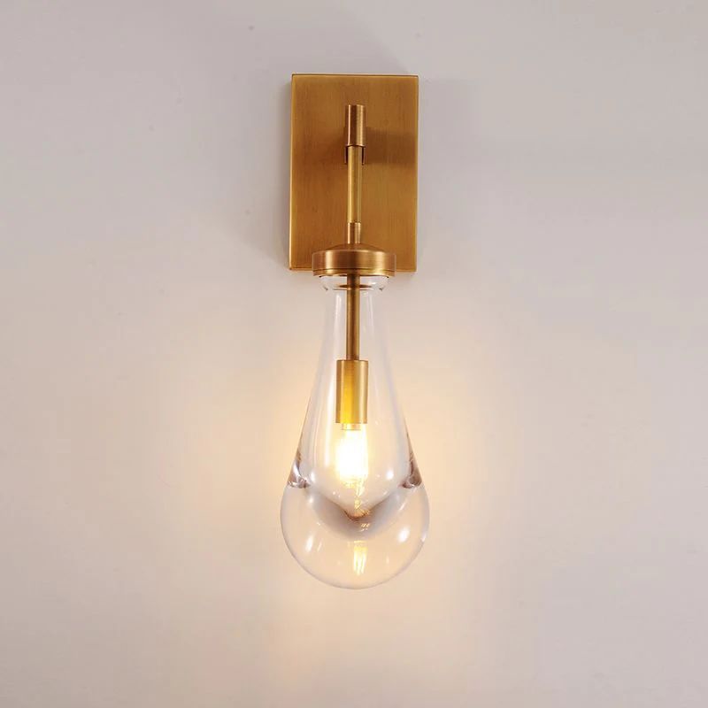 Raindrop Rod Bathroom Wall Sconce