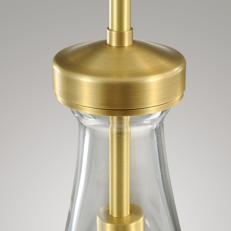 Raindrop Round Chandelier 8"
