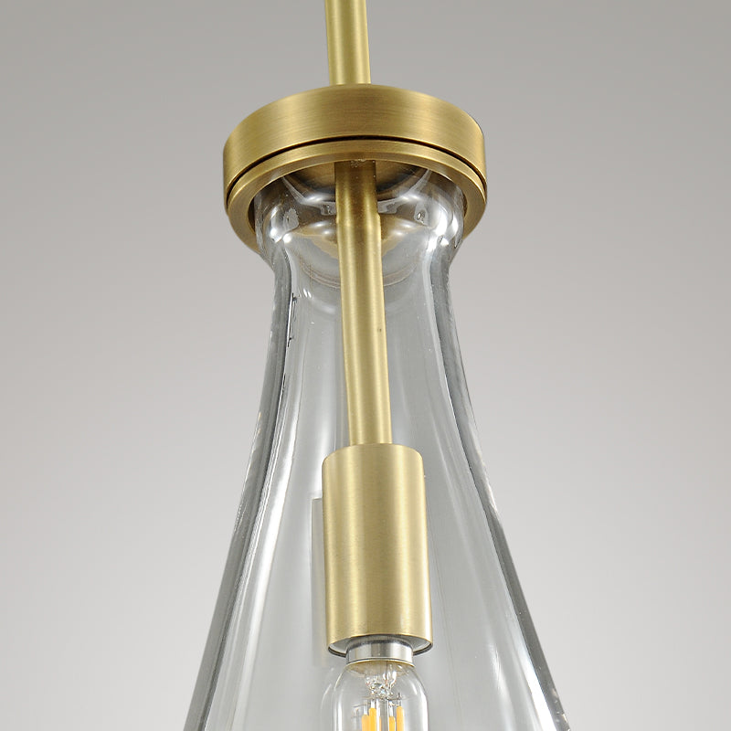 Raindrop Round Chandelier 8"