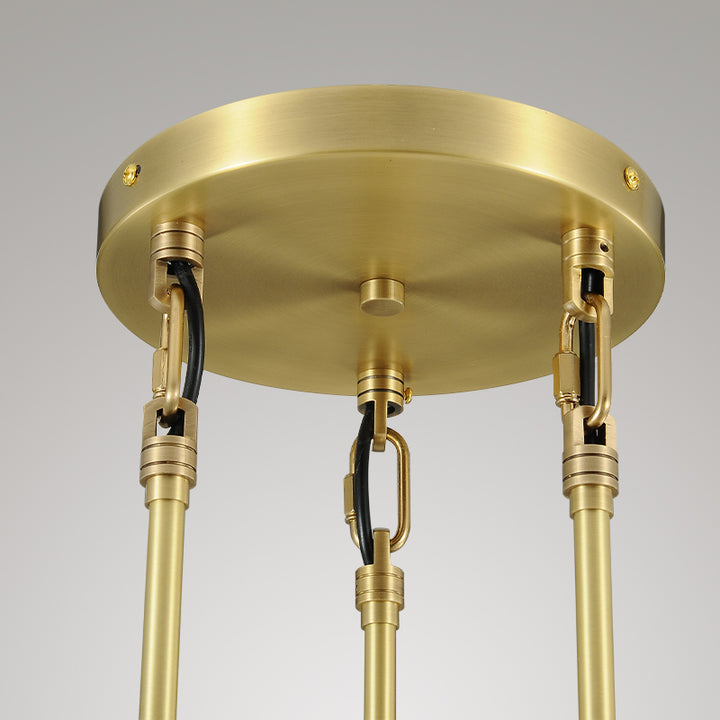 Raindrop Round Chandelier 8"