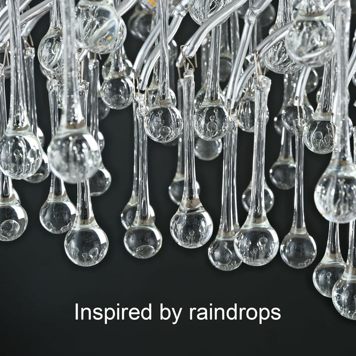 Raindrop Tree Branch Chandelier