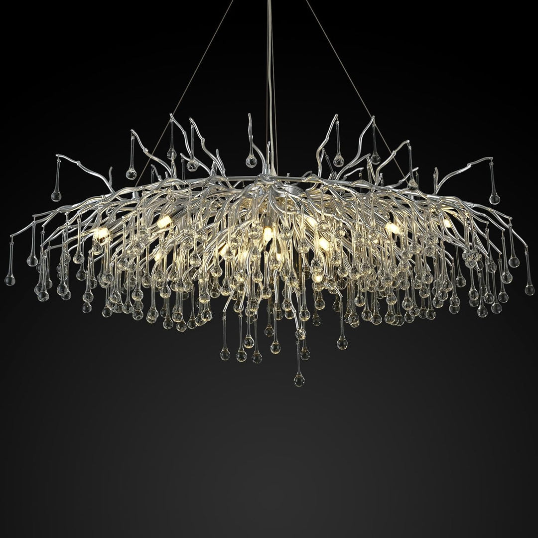 Raindrop Tree Branch Chandelier