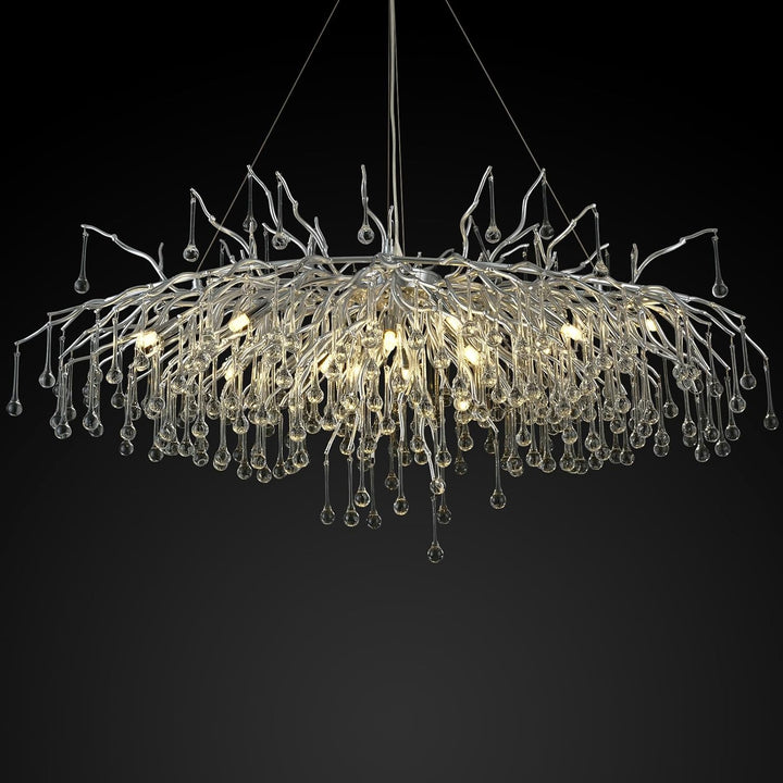 Raindrop Tree Branch Chandelier