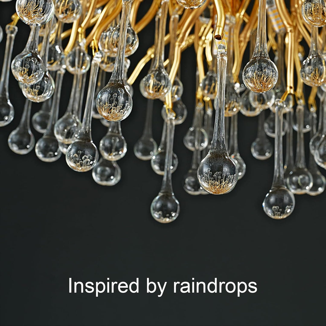 Raindrop Tree Branch Chandelier