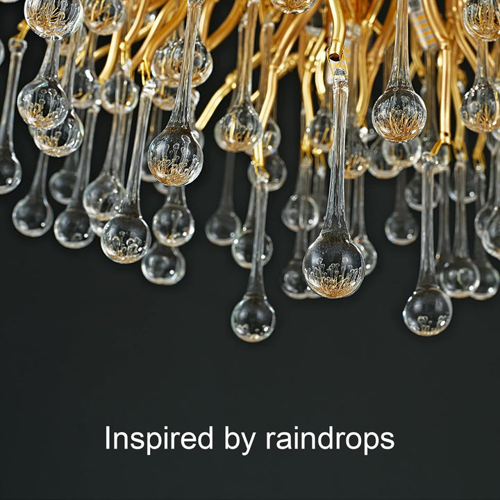 Raindrop Tree Branch Chandelier